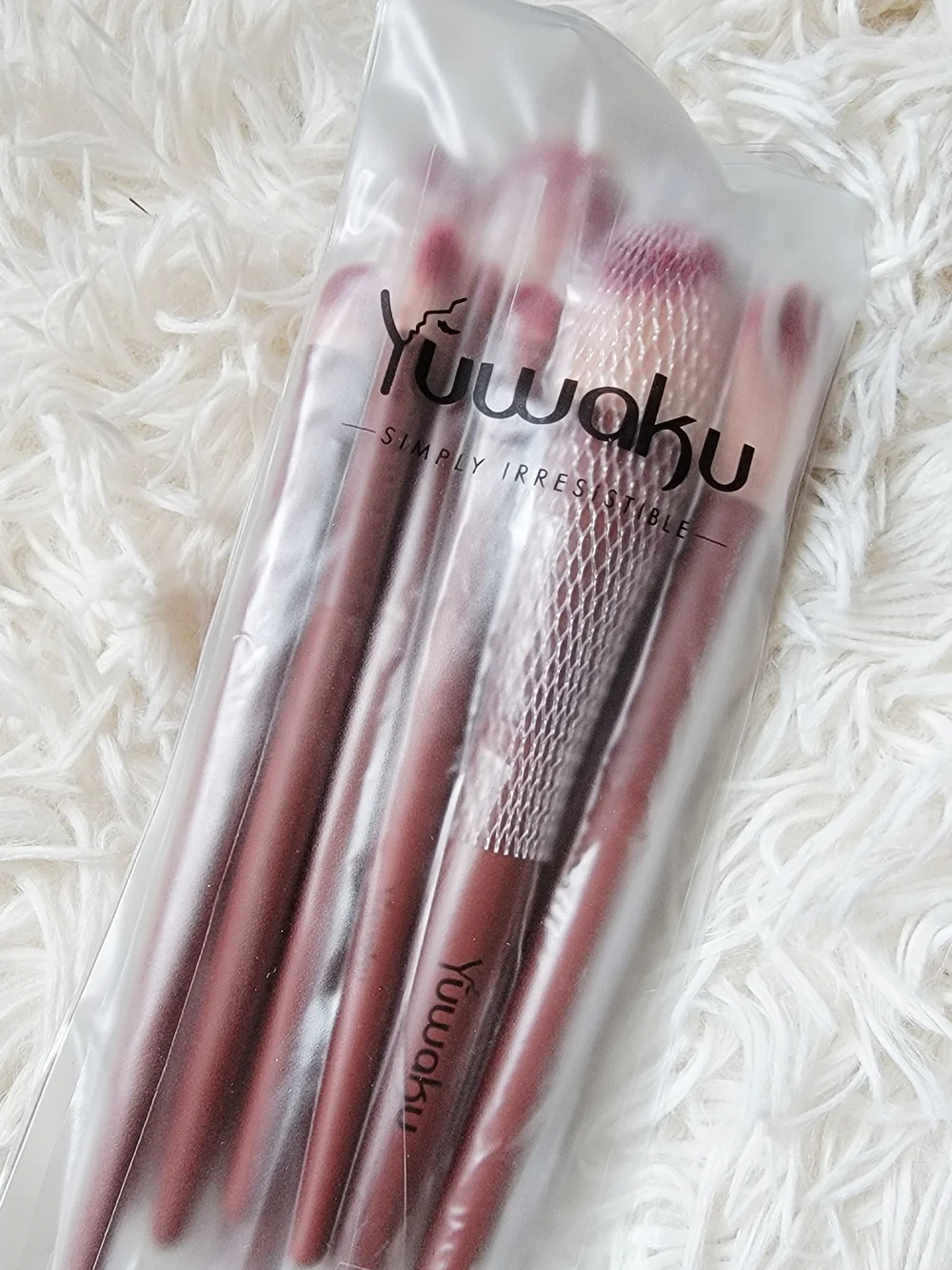Yuwaku 11-Piece Makeup Brush Set - Rose Brown